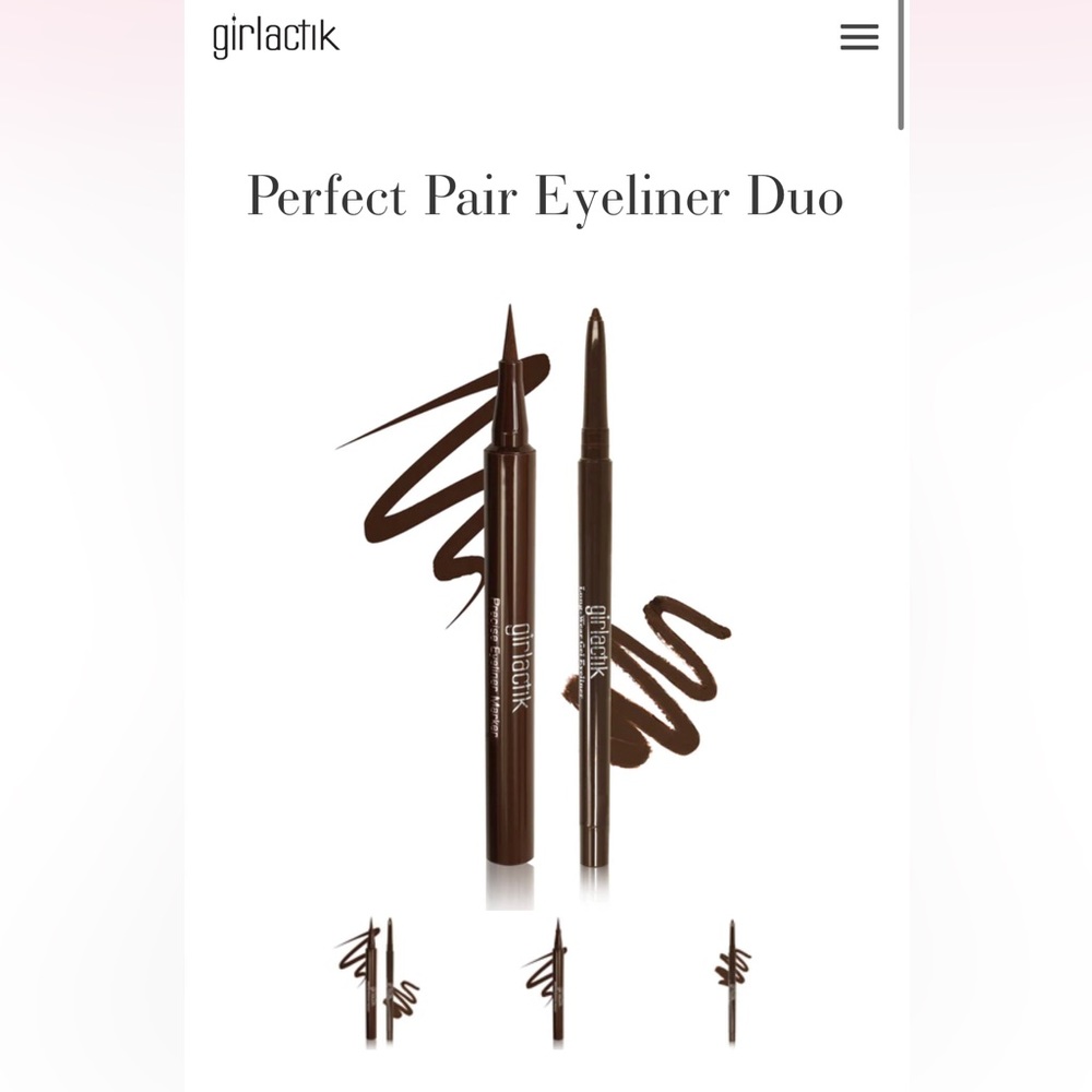 Girlactik Perfect Pair Eyeliner Duo